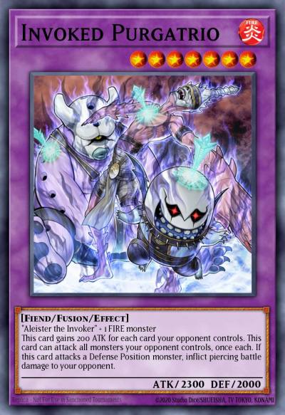Invoked Purgatrio Ultra Rare BLAR-EN082 Battles of Legend Armageddon Yugioh card