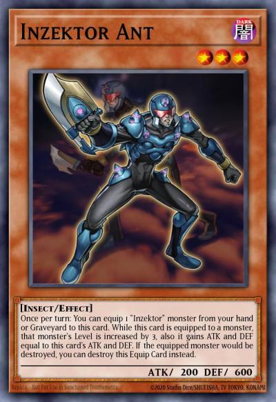 Inzektor Ant Common ORCS-EN018 Order of Chaos Yugioh card
