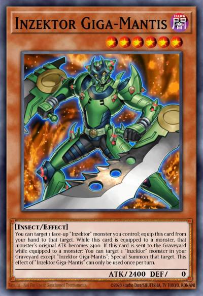 Inzektor Giga-Mantis Ultra Rare GFP2-EN063 Ghosts From the Past The 2nd Haunting Yugioh card