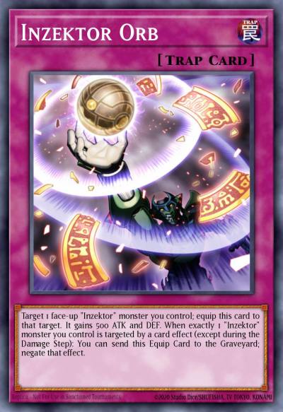 Inzektor Orb Rare ORCS-EN070 Order of Chaos Yugioh card