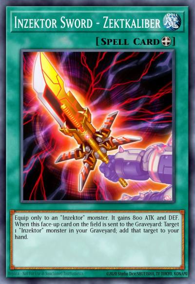 Inzektor Sword - Zektkaliber Ultra Rare GFP2-EN156 Ghosts From the Past The 2nd Haunting Yugioh card