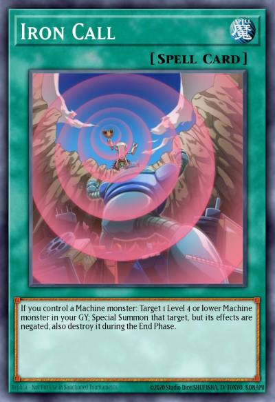 Iron Call Duel Terminal Normal Parallel Rare DT07-EN093 Duel Terminal 7b Yugioh card