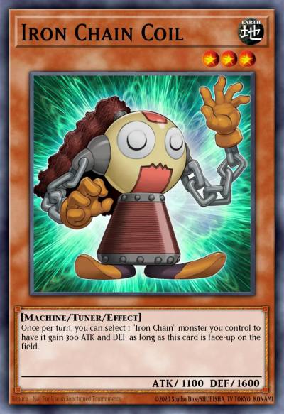 Iron Chain Coil Common CSOC-EN020 Crossroads of Chaos Yugioh card