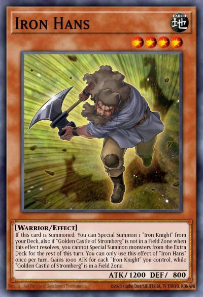 Iron Hans Ultra Rare BLRR-EN006 Battles of Legend Relentless Revenge Yugioh card