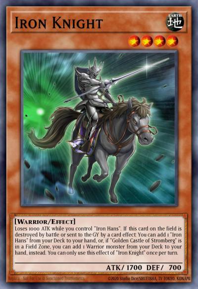 Iron Knight Ultra Rare BLRR-EN007 Battles of Legend Relentless Revenge Yugioh card