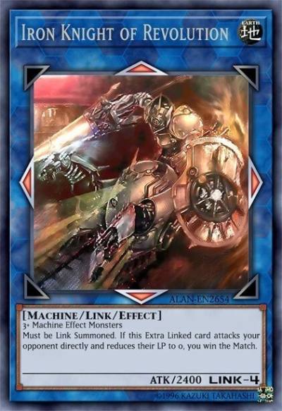 Iron Knight of Revolution Extra Secret 2017-EN002 Yu-Gi-Oh! World Championship 2017 prize cards Yugioh card