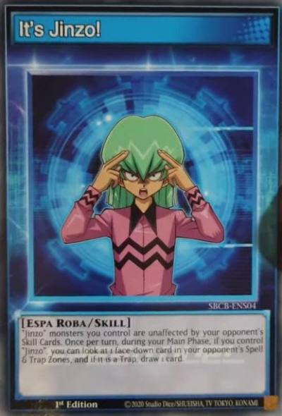 Its Jinzo Common SBCB-ENS04 Speed Duel Battle City Box Yugioh card