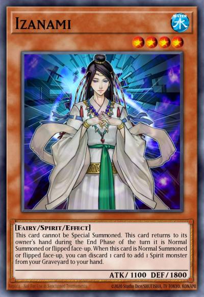 Izanami Rare TDGS-EN083 The Duelist Genesis Yugioh card
