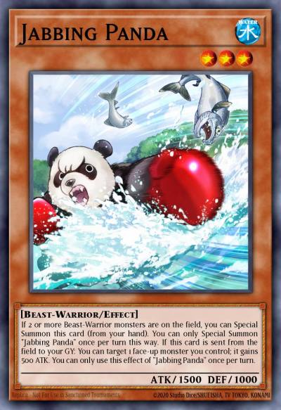 Jabbing Panda Common MP21-EN219 2021 Tin of Ancient Battles Yugioh card