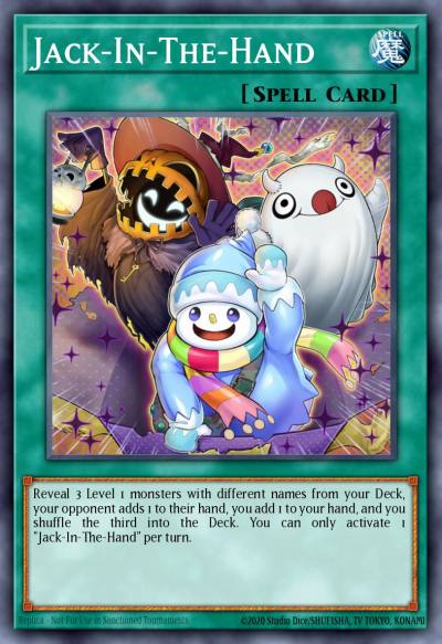 Jack-In-The-Hand Common MP21-EN209 2021 Tin of Ancient Battles Yugioh card