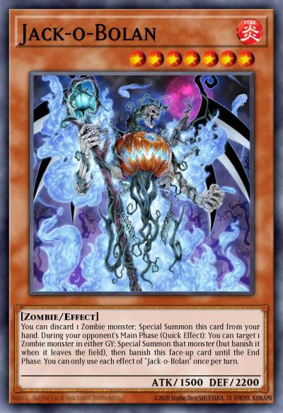 Jack-o-Bolan Common MP21-EN008 2021 Tin of Ancient Battles Yugioh card