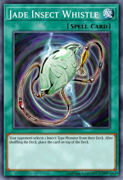 Jade Insect Whistle Common DR2-EN101 Dark Revelation Volume 2 Yugioh card