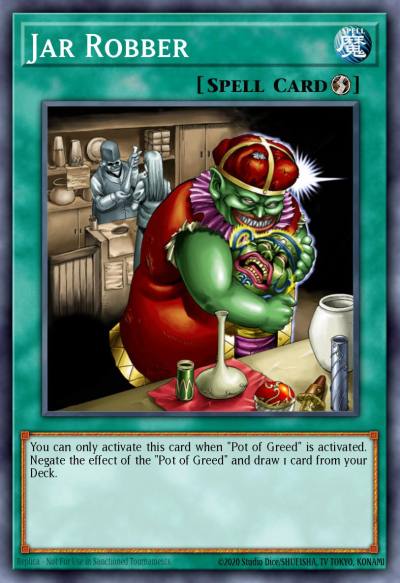 Jar Robber Common DR1-EN146 Dark Revelation Volume 1 Yugioh card