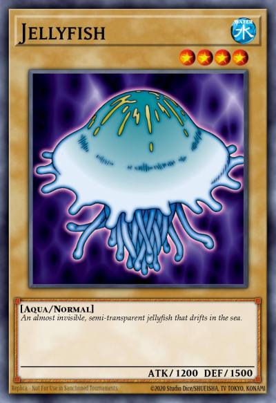 Jellyfish Common MRD-072 Metal Raiders Yugioh card