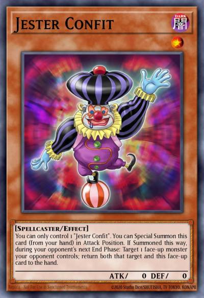 Jester Confit Super Rare ANPR-EN009 Ancient Prophecy Yugioh card