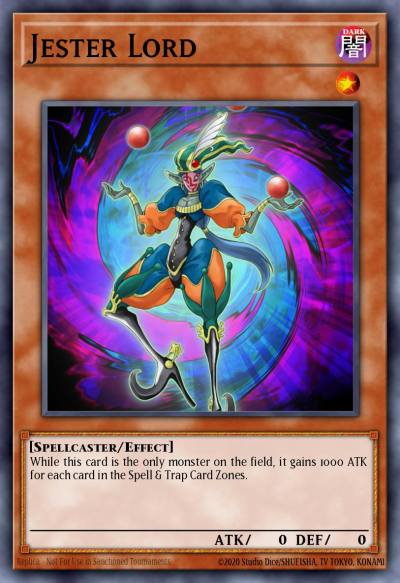 Jester Lord Rare ANPR-EN008 Ancient Prophecy Yugioh card