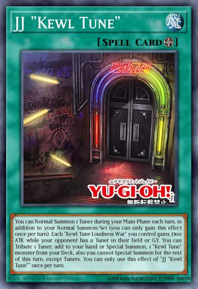JJ Kewl Tune Collector's Rare PHRE-EN040 Phantom Revenge Yugioh card