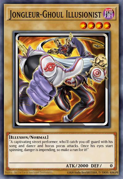 Jongleur-Ghoul Illusionist Common MP25-EN311 2025 Mega-Pack Tin Yugioh card