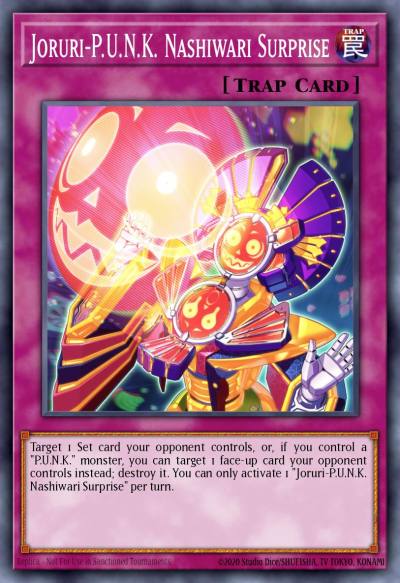 Joruri-PUNK Nashiwari Surprise Rare GRCR-EN012 The Grand Creators Yugioh card