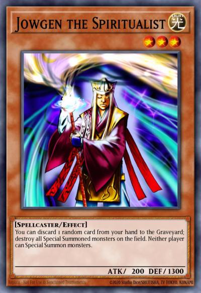 Jowgen the Spiritualist Common AP03-EN015 Astral Pack Three Yugioh card