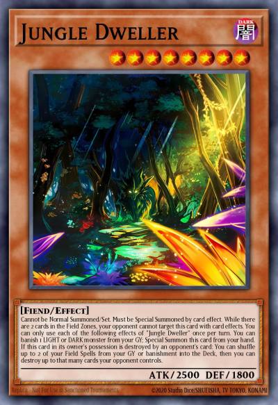 Jungle Dweller Common LEDE-EN085 Legacy of Destruction Yugioh card