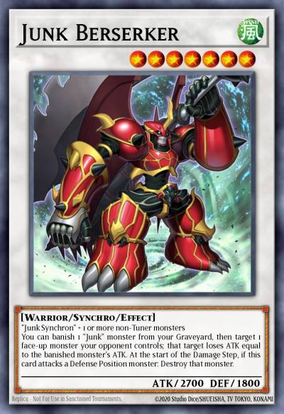 Junk Berserker Ghost Rare EXVC-EN037 Extreme Victory Yugioh card