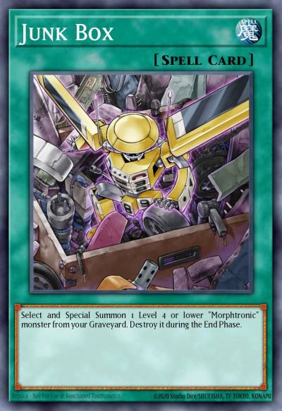 Junk Box Common RGBT-EN052 Raging Battle Yugioh card