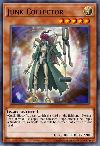 Junk Collector Ultra Rare CT15-EN007 2018 Mega-Tins Yugioh card