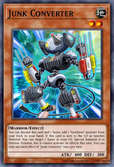 Junk Converter Super Rare LED6-EN024 Legendary Duelists Magical Hero Yugioh card