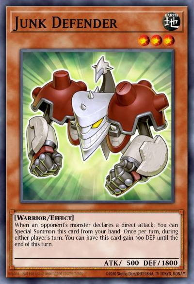 Junk Defender Common LC5D-EN023 Legendary Collection 5Ds Mega Pack Yugioh card