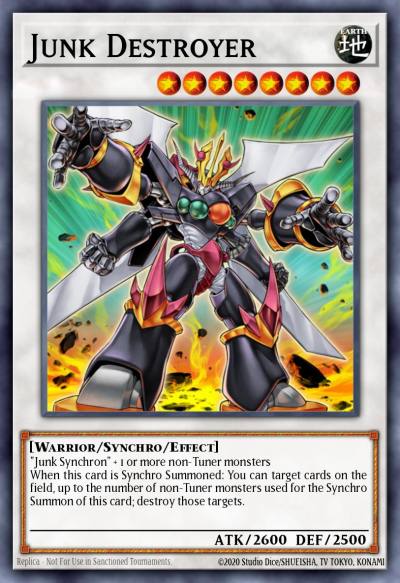 Junk Destroyer Super Rare LC5D-EN039 Legendary Collection 5Ds Mega Pack Yugioh card