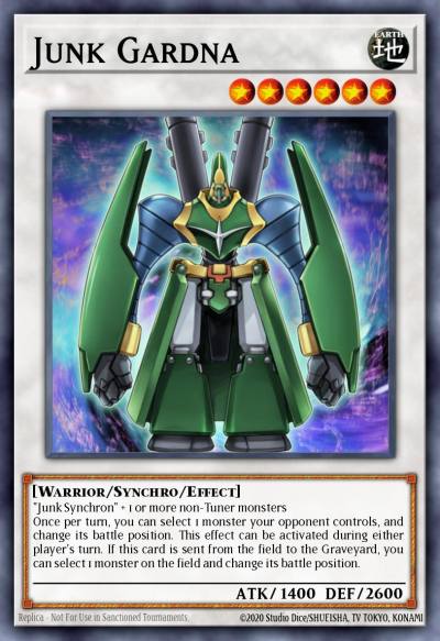 Junk Gardna Secret Rare YMP1-EN006 Yu-Gi-Oh! 3D Bonds Beyond Time Movie Pack Yugioh card