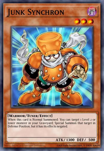Junk Synchron Ultra Rare MP25-EN269 2025 Mega-Pack Tin Yugioh card