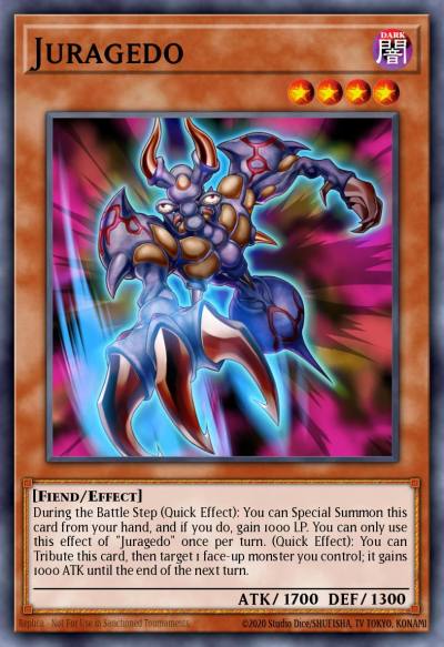 Juragedo Super Rare DPBC-EN002 Duelist Pack Battle City Yugioh card