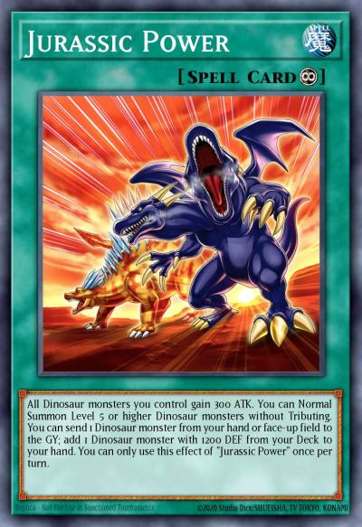 Jurassic Power Common MP24-EN373 25th Anniversary Tin Dueling Mirrors Yugioh card