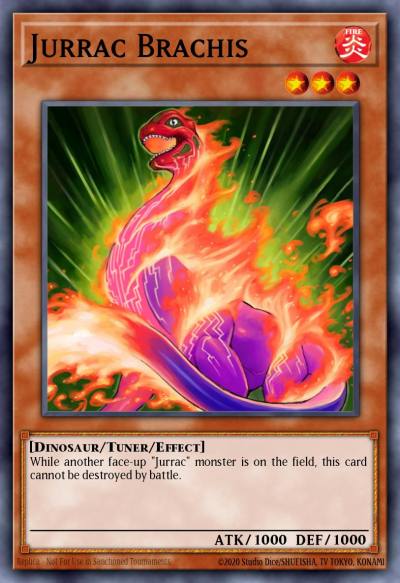 Jurrac Brachis Duel Terminal Normal Parallel Rare DT03-EN015 Duel Terminal 3 Yugioh card