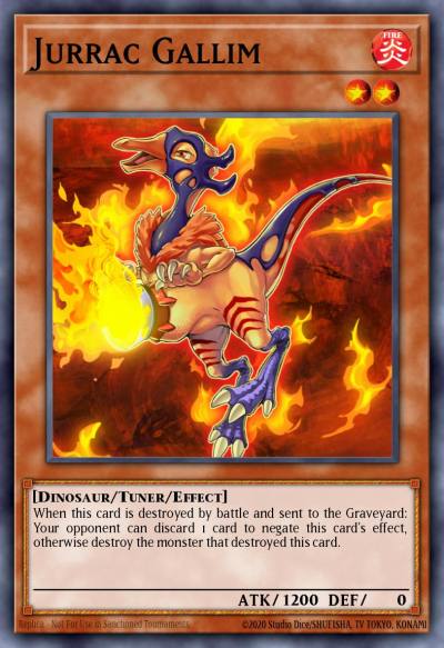 Jurrac Gallim Duel Terminal Normal Parallel Rare DT04-EN026 Duel Terminal 4 Yugioh card