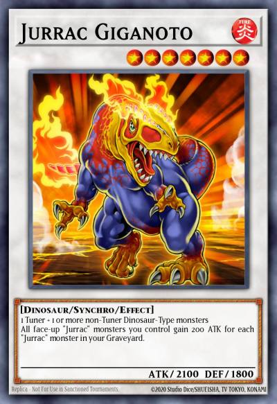 Jurrac Giganoto Ultra Rare BLMM-EN148 Battles of Legend Monster Mayhem Yugioh card