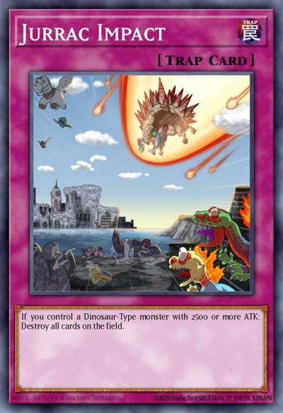 Jurrac Impact Common AP05-EN026 Astral Pack Five Yugioh card