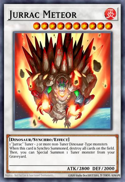 Jurrac Meteor Secret Rare BLMM-EN150 Battles of Legend Monster Mayhem Yugioh card