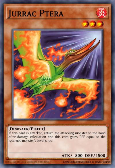 Jurrac Ptera Duel Terminal Normal Parallel Rare DT03-EN013 Duel Terminal 3 Yugioh card