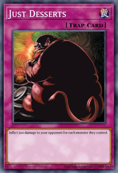 Just Desserts Ultra Rare LCKC-EN105 Legendary Collection Kaiba Mega Pack Yugioh card