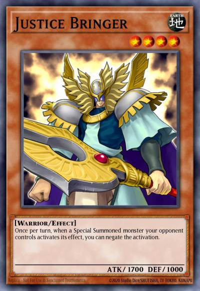 Justice Bringer Ultra Rare DP10-EN013 Duelist Pack Yusei 3 Yugioh card