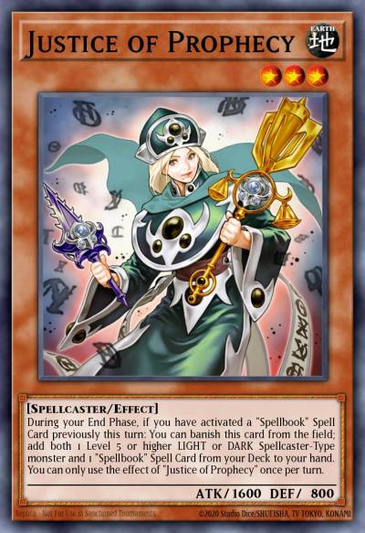Justice of Prophecy Rare ABYR-EN023 Abyss Rising Yugioh card