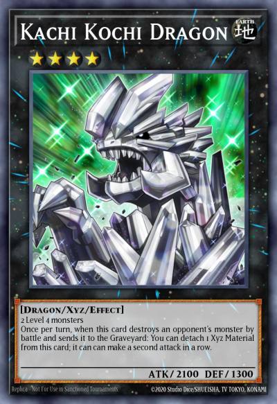 Kachi Kochi Dragon Super Rare MACR-ENSE1 Maximum Crisis Special Edition Yugioh card