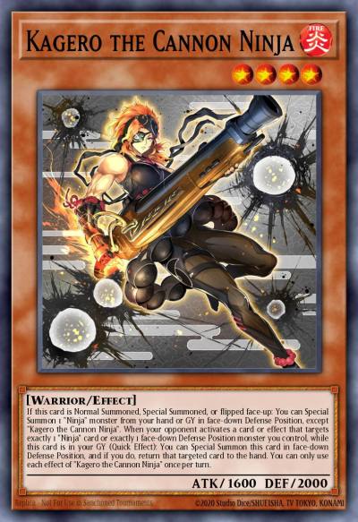 Kagero the Cannon Ninja Common MP23-EN169 25th Anniversary Tin Dueling Heroes Mega Pack Yugioh card