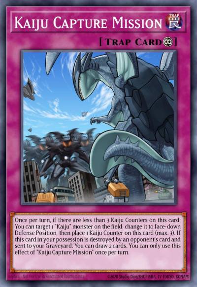 Kaiju Capture Mission Common MP16-EN165 2016 Mega-Tin Mega Pack Yugioh card