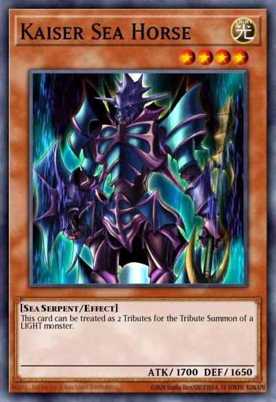 Kaiser Sea Horse Common DB2-EN115 Dark Beginning 2 Yugioh card
