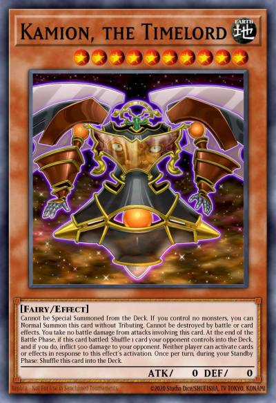 Kamion the Timelord Ultra Rare BLLR-EN034 Battles of Legend Lights Revenge Yugioh card