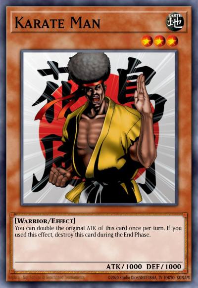 Karate Man Common DB1-EN049 Dark Beginning 1 Yugioh card